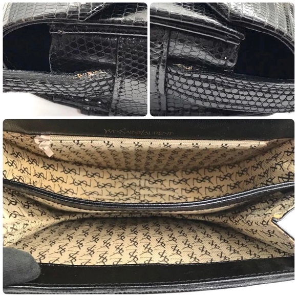 Yves Saint Laurent Black Crossbody Bag - Picture 6 of 11